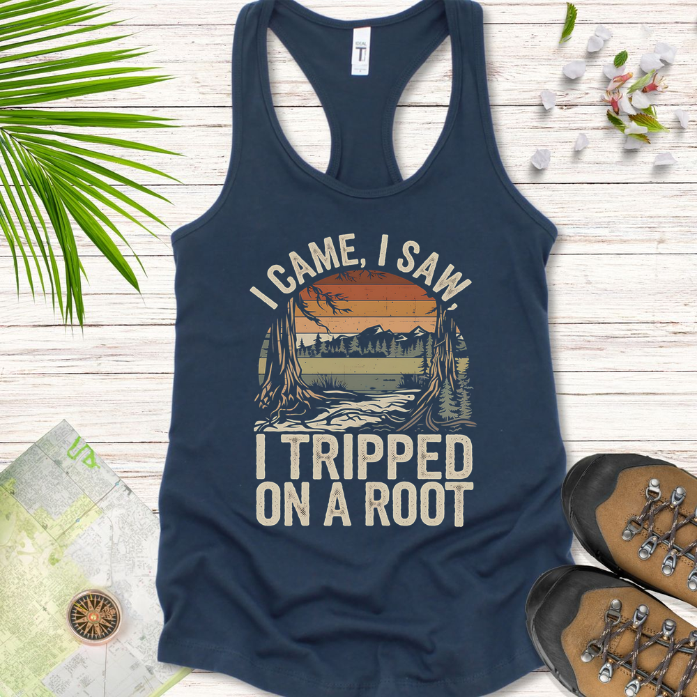 I Tripped On A Root Retro Women's Tank Top
