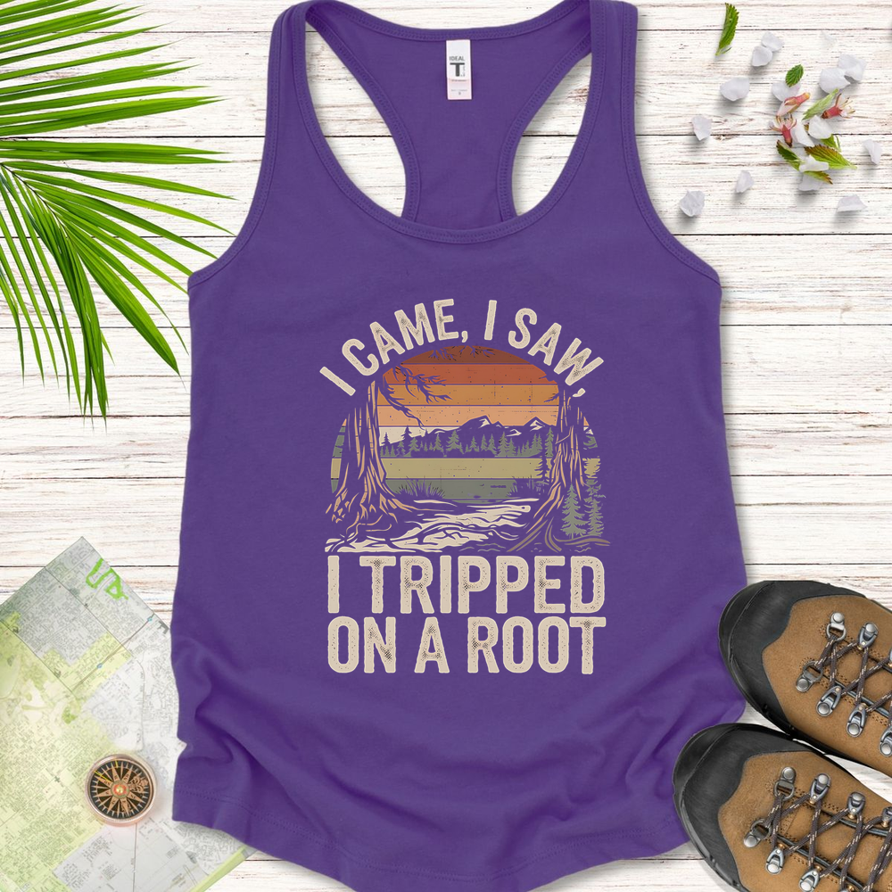 I Tripped On A Root Retro Women's Tank Top