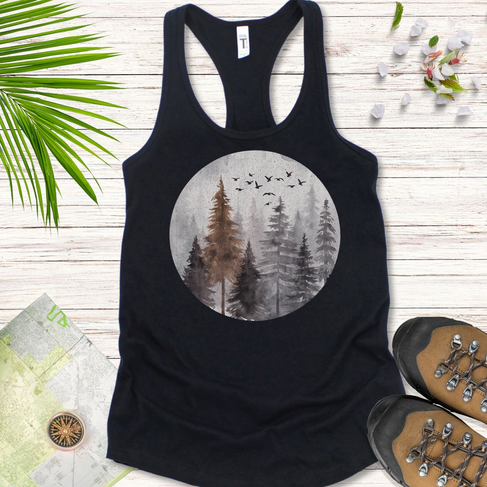 Misty Forest Women's Tank Top