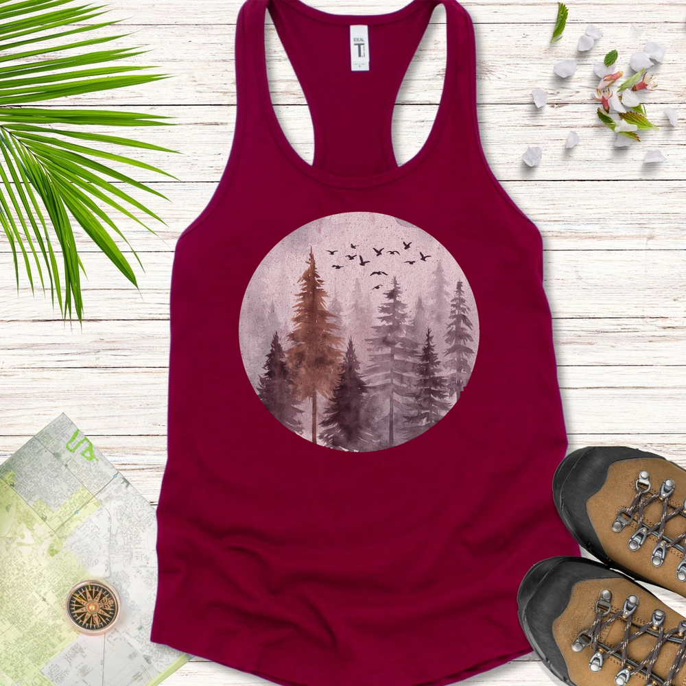 Misty Forest Women's Tank Top