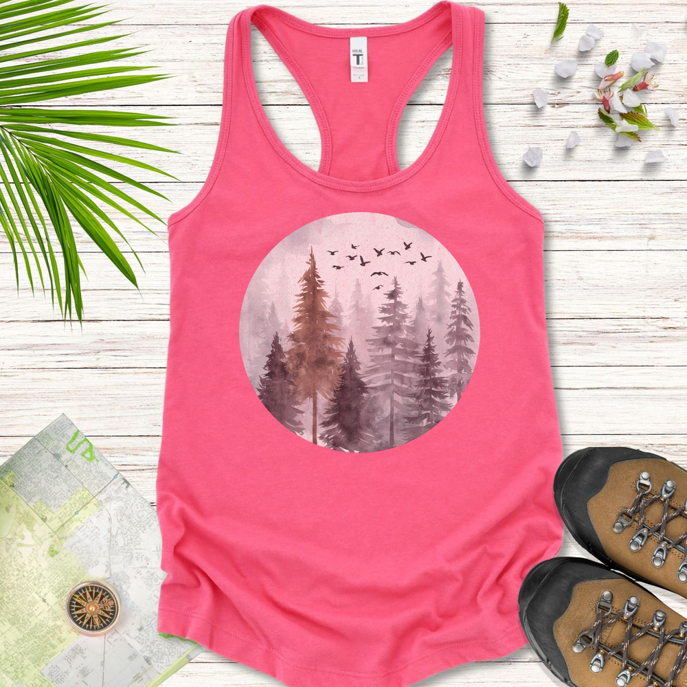 Misty Forest Women's Tank Top