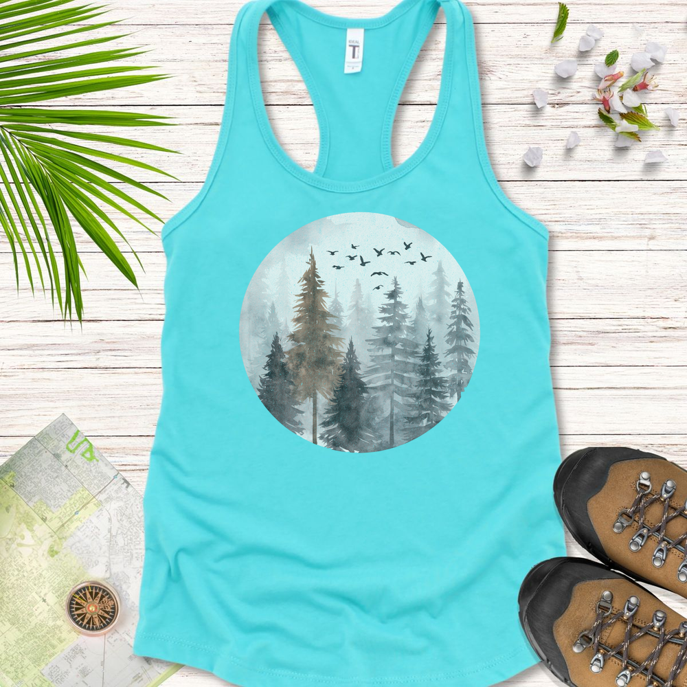 Misty Forest Women's Tank Top