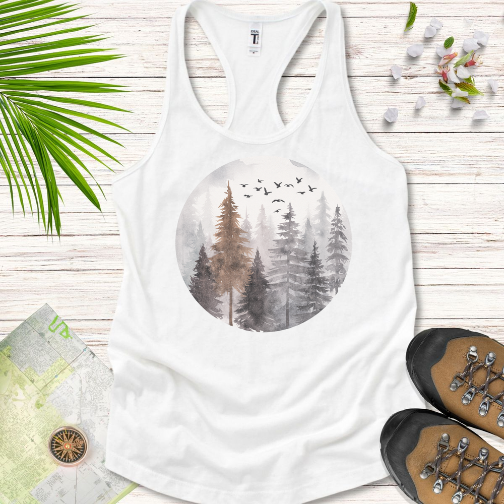 Misty Forest Women's Tank Top