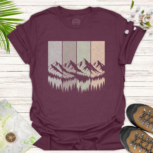 Mountains Vintage Unisex T-Shirt