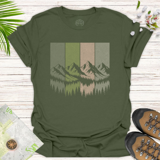 Retro Mountains Unisex T-Shirt