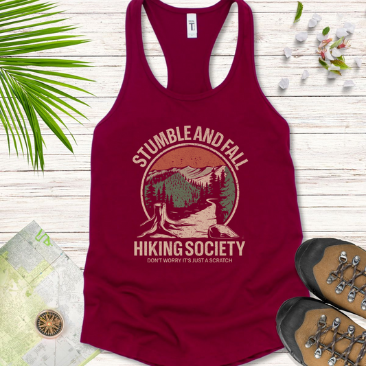 Stumble And Fall Society Women's Tank Top