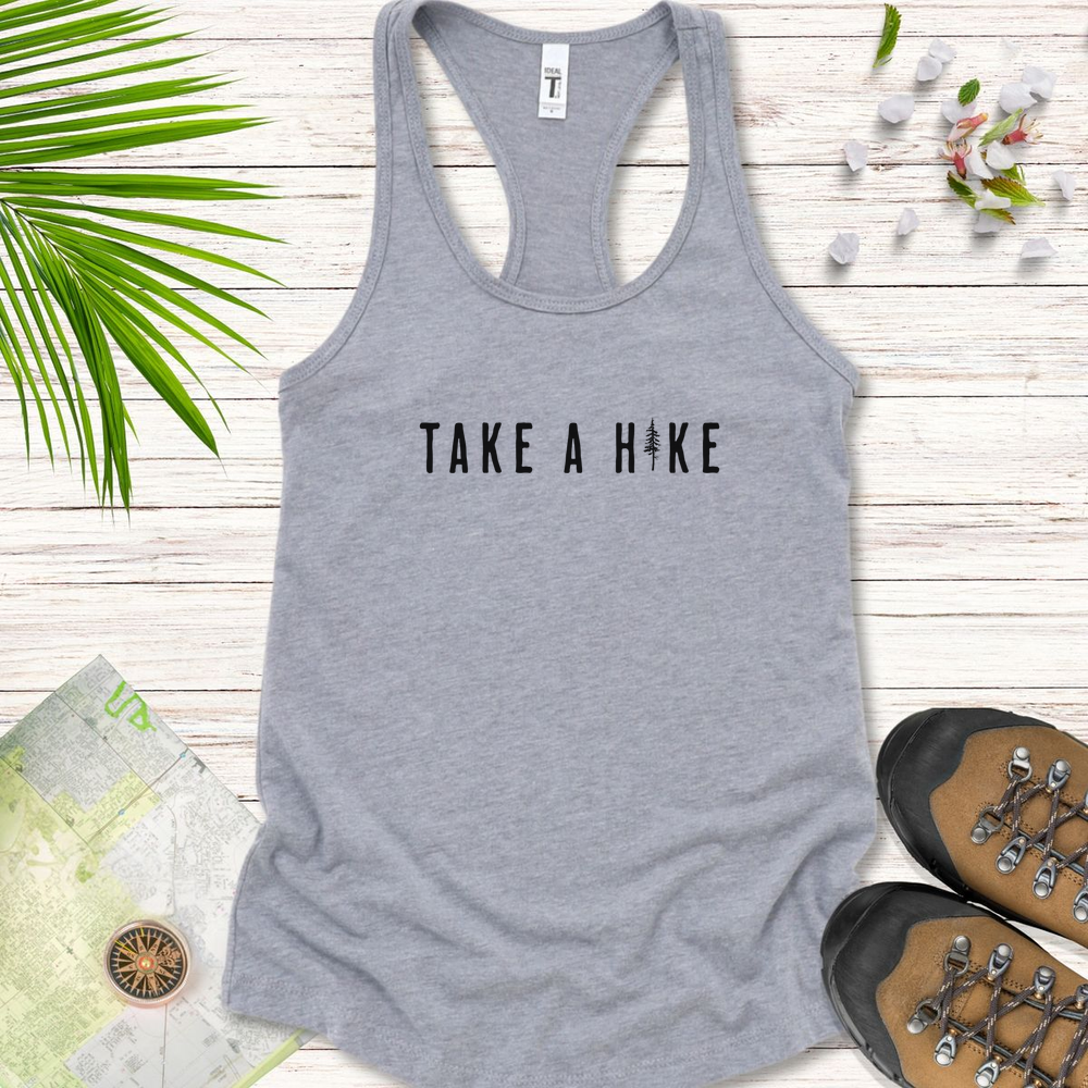 Take A Hike Pine Tree Women's Tank Top