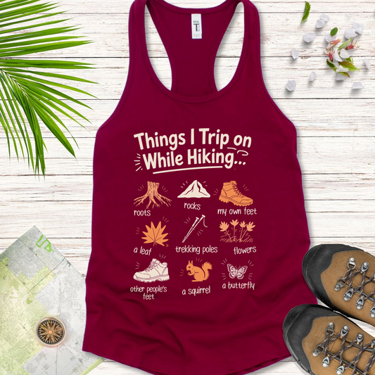 Things I Trip On Notepad Edition Women's Tank Top