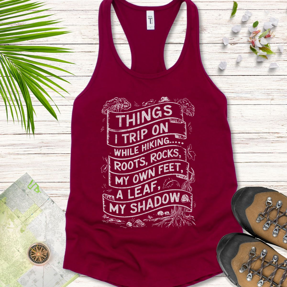Things I Trip On While Hiking Women's Tank Top