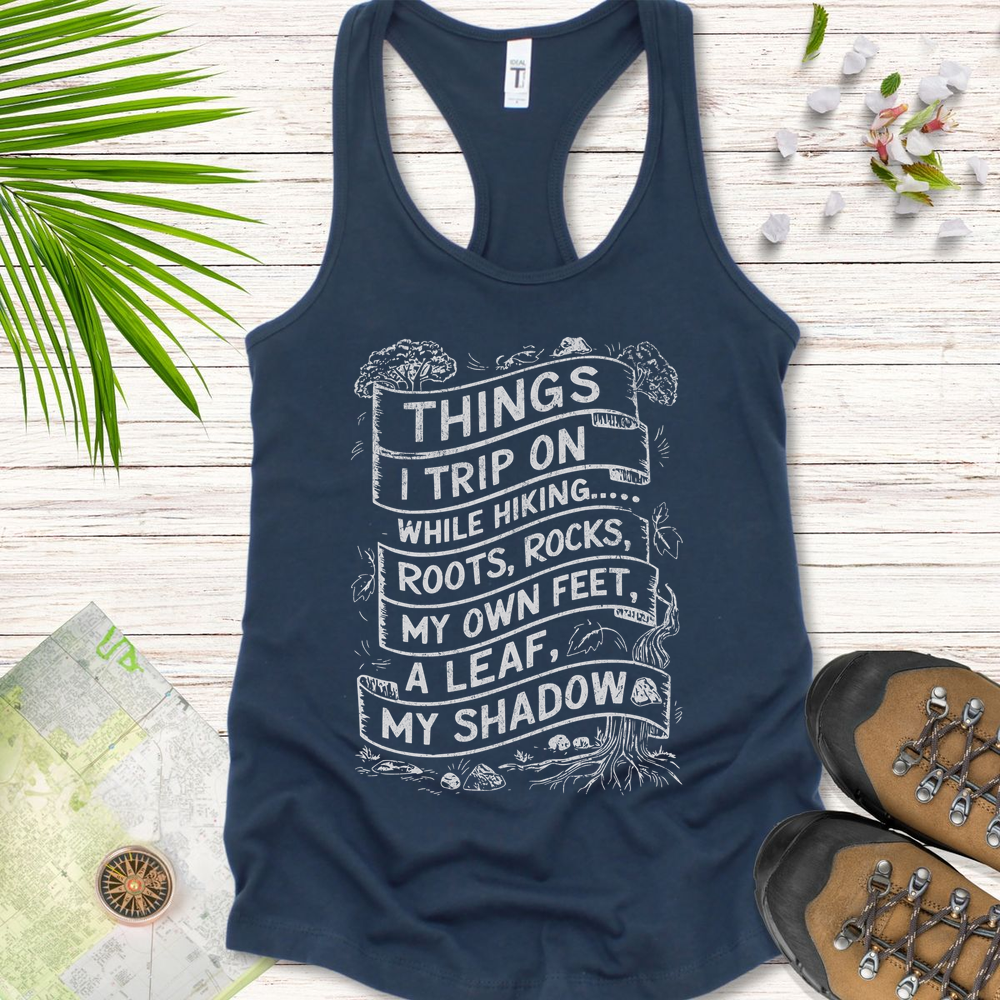 Things I Trip On While Hiking Women's Tank Top