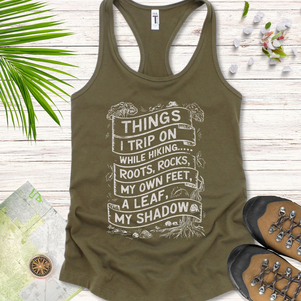 Things I Trip On While Hiking Women's Tank Top