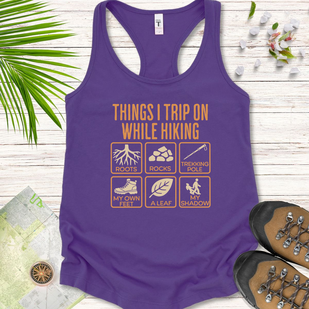 Things I Trip On While Hiking 2x3 Women's Tank Top